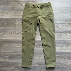 Mountain Hardwear Recco GoreTex Snow Ski Pants Women's MT Green